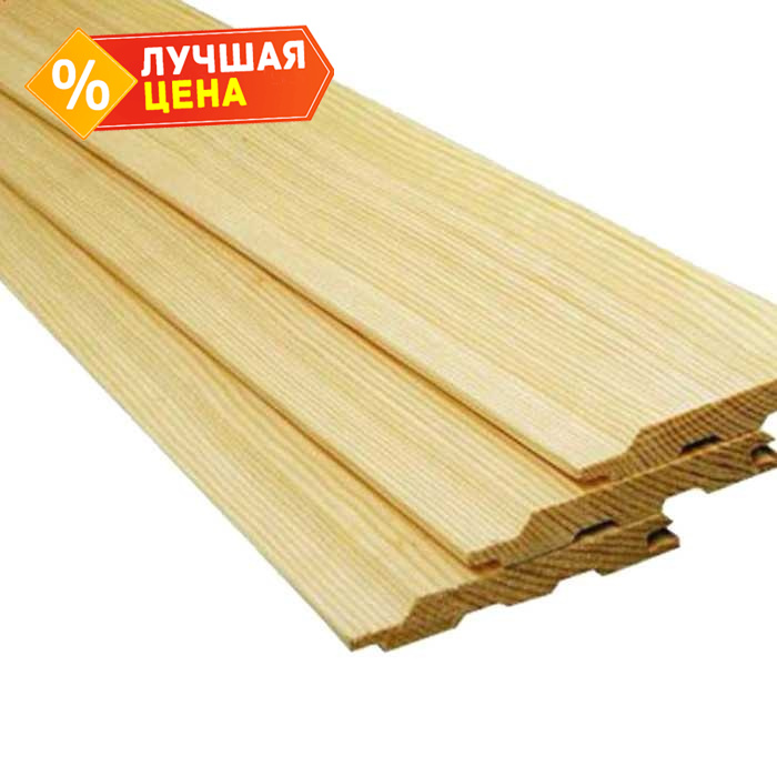 Вагонка Осина Софтлайн 16х96х2700 мм Прима