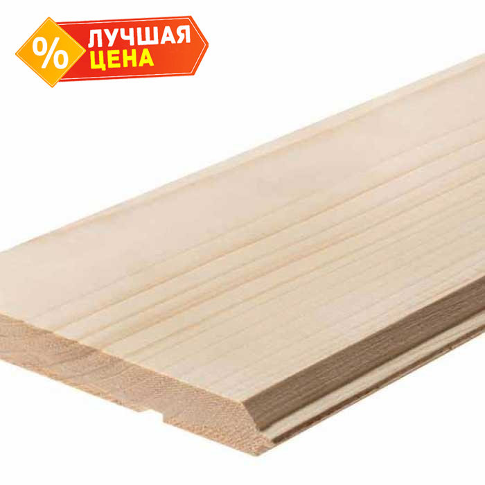 Имитация бруса 17х175х3000 мм А Хвоя